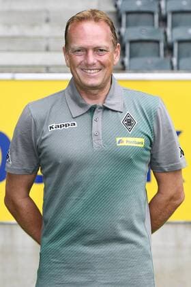 Fußball, GER, 1.BL, Porträttermin 2017 2018, VfL Borussia Mönchengladbach, Co-Trainer Dirk Bremser (Gladbach). Einzelbild, Portrait, Porträt.