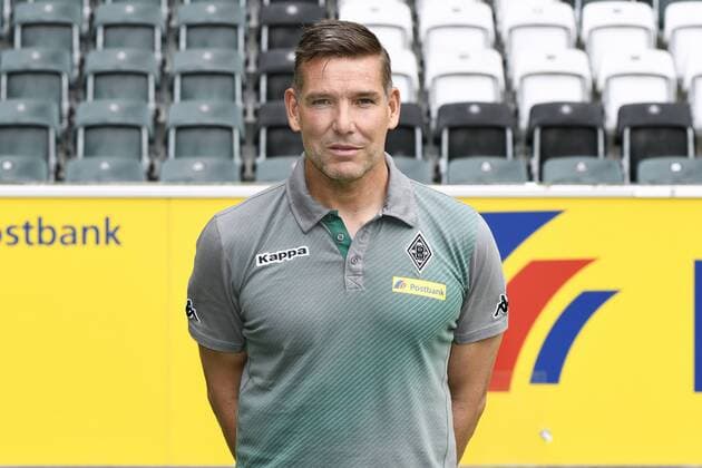 Fußball, GER, 1.BL, Porträttermin 2017 2018, VfL Borussia Mönchengladbach, Torwarttrainer Uwe Kamps (Gladbach). Einzelbild, Portrait, Porträt.