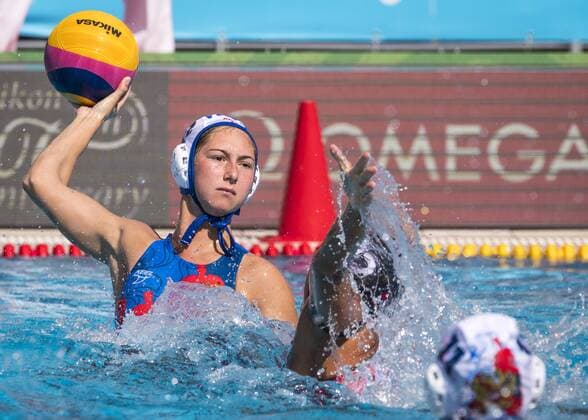Bronze Medal Match Women s Russia RUS (White Cup) Vs Canada CAN (Blue Cup) 12 Daria Ryzhkova RUS Russia Day 15 28 07 2017 XVII FINA World Championships Aquatics City Park - Varosliget Lake Budapest Hungary Photo Pasquale Mesiano Deepbluemedia Insidefoto pasqualexmesiano