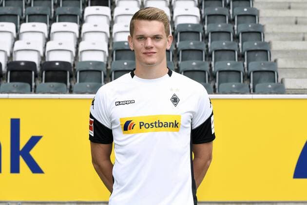 Fußball, GER, 1.BL, Porträttermin 2017 2018, VfL Borussia Mönchengladbach, Matthias Ginter (Gladbach). Einzelbild, Portrait, Porträt.