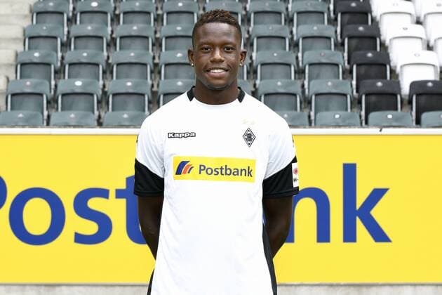 Fußball, GER, 1.BL, Porträttermin 2017 2018, VfL Borussia Mönchengladbach, Dennis Zakaria (Gladbach). Einzelbild, Portrait, Porträt.