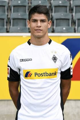 Fußball, GER, 1.BL, Porträttermin 2017 2018, VfL Borussia Mönchengladbach, Julio Villalba (Gladbach). Einzelbild, Portrait, Porträt.
