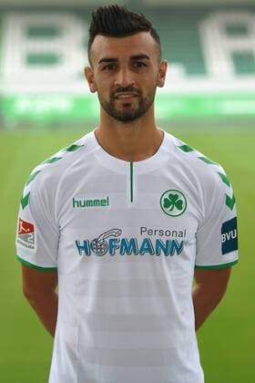 24.07.2017 - SpVgg Spielvereinigung Greuther Fürth Kleeblatt - 2. Fußball Bundesliga BL - Saison 2017 2018 - Fototermin Porträttermin Portraittermin - - Serdar Dursun (9, SpVgg Greuther Fürth ) - Einzelbild Einzelfoto Portrait Porträt Kopfbild