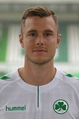 24.07.2017 - SpVgg Spielvereinigung Greuther Fürth Kleeblatt - 2. Fußball Bundesliga BL - Saison 2017 2018 - Fototermin Porträttermin Portraittermin - - Richard Magyar ( 5, SpVgg Greuther Fürth ) - Einzelbild Einzelfoto Portrait Porträt Kopfbild