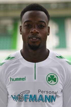 24.07.2017 - SpVgg Spielvereinigung Greuther Fürth Kleeblatt - 2. Fußball Bundesliga BL - Saison 2017 2018 - Fototermin Porträttermin Portraittermin - - Khaled Narey (21, SpVgg Greuther Fürth ) - Einzelbild Einzelfoto Portrait Porträt Kopfbild