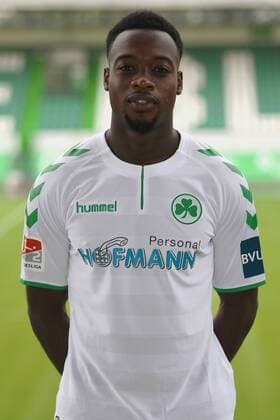 24.07.2017 - SpVgg Spielvereinigung Greuther Fürth Kleeblatt - 2. Fußball Bundesliga BL - Saison 2017 2018 - Fototermin Porträttermin Portraittermin - - Khaled Narey (21, SpVgg Greuther Fürth ) - Einzelbild Einzelfoto Portrait Porträt Kopfbild