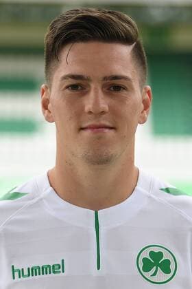 24.07.2017 - SpVgg Spielvereinigung Greuther Fürth Kleeblatt - 2. Fußball Bundesliga BL - Saison 2017 2018 - Fototermin Porträttermin Portraittermin - - Dominik Schad (35, SpVgg Greuther Fürth ) - Einzelbild Einzelfoto Portrait Porträt Kopfbild