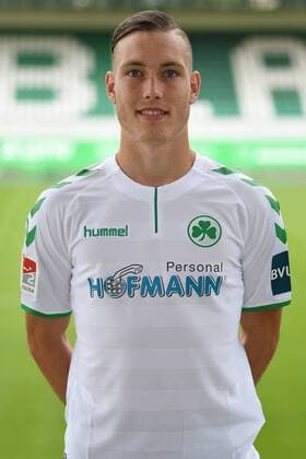 24.07.2017 - SpVgg Spielvereinigung Greuther Fürth Kleeblatt - 2. Fußball Bundesliga BL - Saison 2017 2018 - Fototermin Porträttermin Portraittermin - - David Raum (39, SpVgg Greuther Fürth ) - Einzelbild Einzelfoto Portrait Porträt Kopfbild