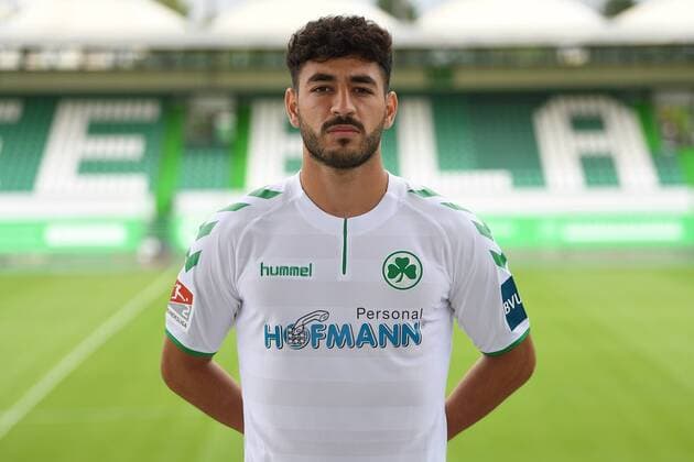 24.07.2017 - SpVgg Spielvereinigung Greuther Fürth Kleeblatt - 2. Fußball Bundesliga BL - Saison 2017 2018 - Fototermin Porträttermin Portraittermin - - Tolcay Cigerci (29, SpVgg Greuther Fürth ) - Einzelbild Einzelfoto Portrait Porträt Kopfbild