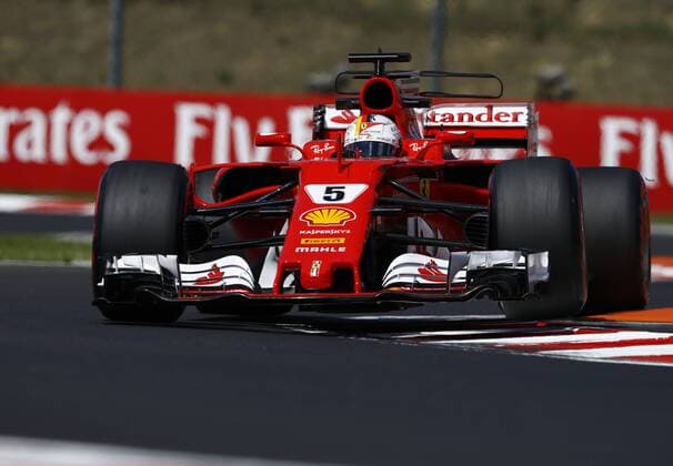 Motorsports: FIA Formula One World Championship WM Weltmeisterschaft 2017, Grand Prix of Hungary, 5 Sebastian Vettel (GER, Scuderia Ferrari), Budapest Hungary xHOCHxZWEIx
