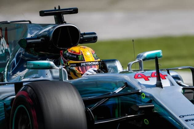 (170729) -- MOGYOROD, July 29, 2017 -- Mercedes AMG Petronas F1 Team s British driver Lewis Hamilton competes during the second practice session of the Hungarian F1 Grand Prix at Hungaroring in Mogyorod, Hungary on July 28, 2017. ) (SP)HUNGARY-MOGYOROD-FORMULA ONE-HUNGARIAN GRAND PRIX-PRACTICE JurexMakovec 