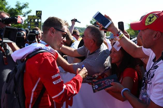 Hungarian Grand Prix, Hungaroring 27 - 30 July 2017 29.07.2017 - Sebastian Vettel (GER) Scuderia Ferrari SF70H 