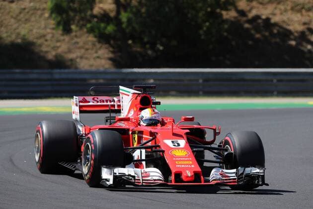 Hungarian Grand Prix, Hungaroring 27 - 30 July 2017 29.07.2017 - Free Practice 3, Sebastian Vettel (GER) Scuderia Ferrari SF70H 