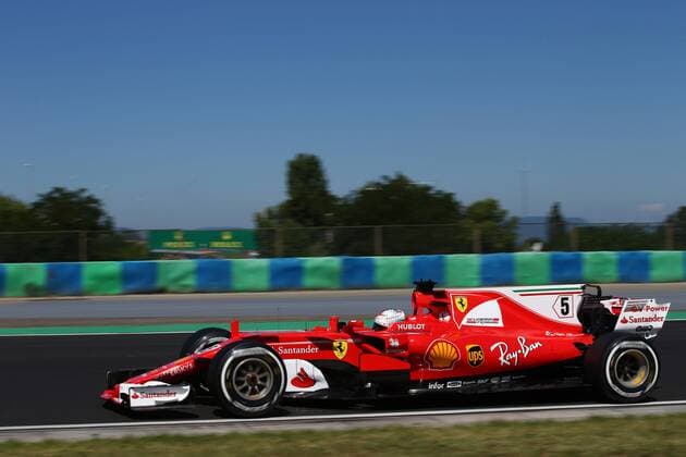 Hungarian Grand Prix, Hungaroring 27 - 30 July 2017 29.07.2017 - Free Practice 3, Sebastian Vettel (GER) Scuderia Ferrari SF70H 