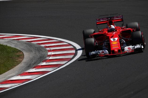 Hungarian Grand Prix, Hungaroring 27 - 30 July 2017 29.07.2017 - Free Practice 3, Sebastian Vettel (GER) Scuderia Ferrari SF70H 