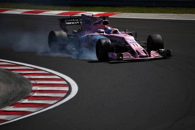 Hungarian Grand Prix, Hungaroring 27 - 30 July 2017 29.07.2017 - Free Practice 3, Sergio Perez (MEX) Sahara Force India F1 VJM010 