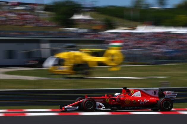 Hungarian Grand Prix, Hungaroring 27 - 30 July 2017 29.07.2017 - Free Practice 3, Sebastian Vettel (GER) Scuderia Ferrari SF70H 