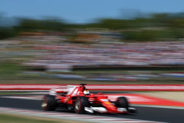 Hungarian Grand Prix, Hungaroring 27 - 30 July 2017 29.07.2017 - Qualifying, Sebastian Vettel (GER) Scuderia Ferrari SF70H 