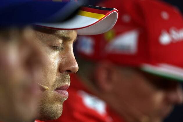 Hungarian Grand Prix, Hungaroring 27 - 30 July 2017 29.07.2017 - Qualifying, press conference PK Pressekonferenz Sebastian Vettel (GER) Scuderia Ferrari SF70H 