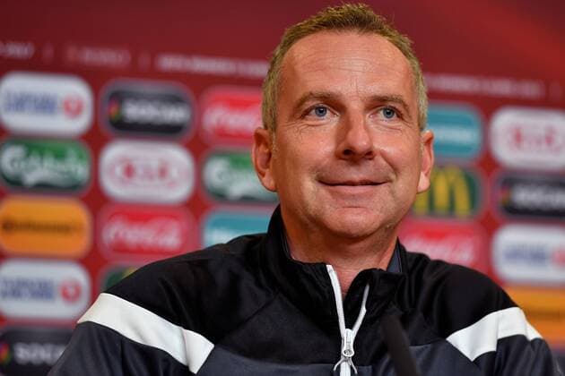 SOCCER - UEFA EURO EM Europameisterschaft Fussball 2017 TILBURG,NETHERLANDS,29.JUL.17 - WOMEN SOCCER - UEFA Women s European Championship EM Europameisterschaft 2017, quarterfinal, Austria vs Spain, preview, press conference PK Pressekonferenz team AUT. Image shows head coach Dominik Thalhammer (AUT). GEPAxpictures xFlorianxErtl