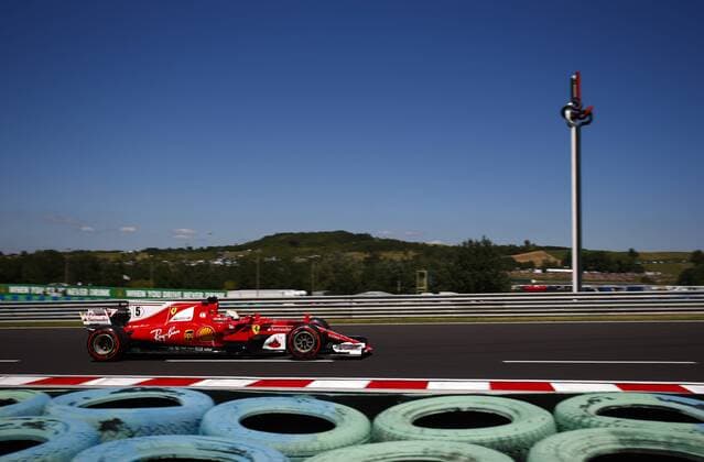 Motorsports: FIA Formula One World Championship WM Weltmeisterschaft 2017, Grand Prix of Hungary, 5 Sebastian Vettel (GER, Scuderia Ferrari), Budapest Hungary xHOCHxZWEIx