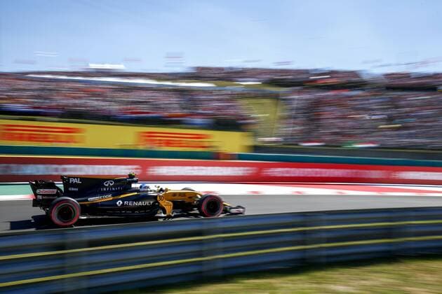 Bilder des Tages - SPORT Motorsports: FIA Formula One World Championship WM Weltmeisterschaft 2017, Grand Prix of Hungary, 30 Jolyon Palmer (GBR, Renault F1 Team), Budapest Hungary xHOCHxZWEIx