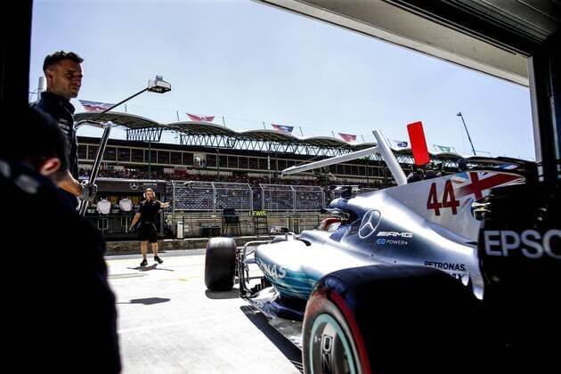 Motorsports: FIA Formula One World Championship WM Weltmeisterschaft 2017, Grand Prix of Hungary, 44 Lewis Hamilton (GBR, Mercedes AMG Petronas F1 Team), Budapest Hungary xHOCHxZWEIx