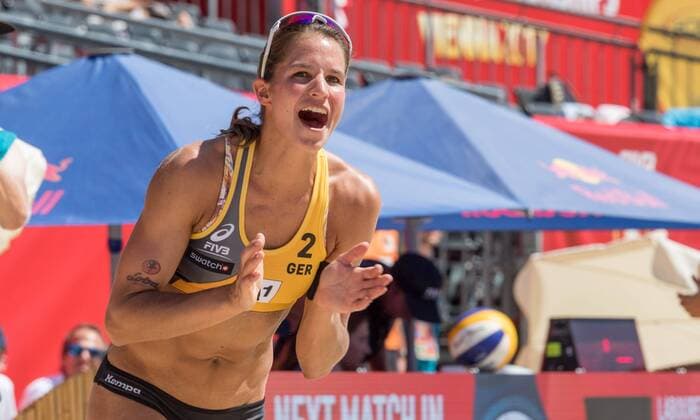 FIVB Beach volleyball Beachvolleyball World Championships Vienna 2017 am 29.07.2017 Chantal LABOUREUR (GER); FIVB Beach Volleyball World Championships Vienna 2017 am 29.07.2017, Donauinsel Wien (Oesterreich). xPWx