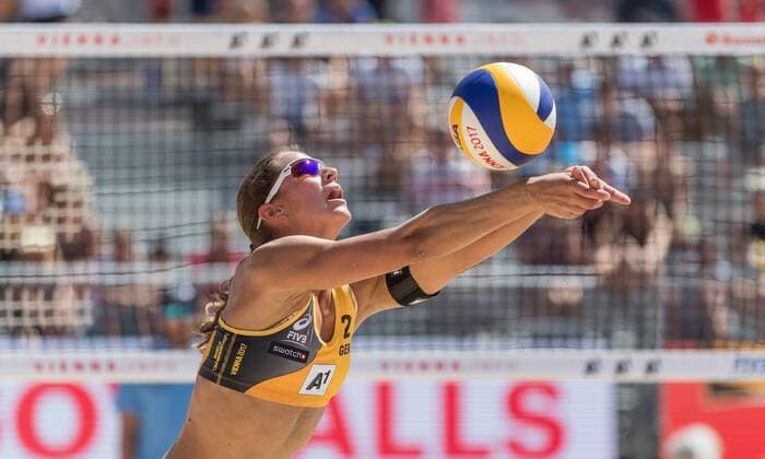 FIVB Beach volleyball Beachvolleyball World Championships Vienna 2017 am 29.07.2017 Chantal LABOUREUR (GER); FIVB Beach Volleyball World Championships Vienna 2017 am 29.07.2017, Donauinsel Wien (Oesterreich). xPWx