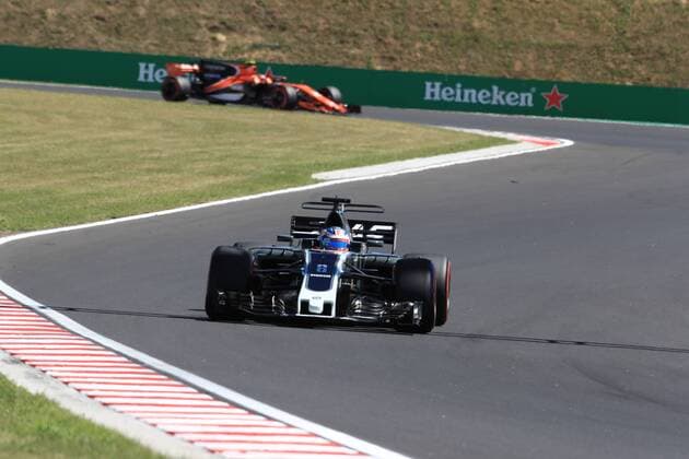 July 29th 2017, Hungaroring, Mogyor& xf3;d, Hungary; Formula One Grand Prix of Hungary, qualification sessions; Romain Grosjean - Haas F1 Team VF-17 xOctanex  ActionPlus11907355