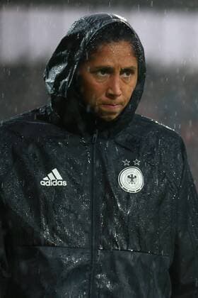 29.07.2017, xkvx, Fussball Frauen EM, Deutschland - Daenemark, emspor, v.l. Nationaltrainerin Trainerin Steffi Jones (DFB Deutsche Fussball Nationalmanschaft Damen) Rotterdam