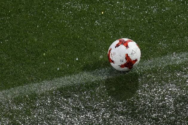 REGEN in ROTTERDAM UEFA Frauen Fussball EM 2017 in Holland Spiel Deutschland-Denemark in Rotterdam Am 29. Juli 2017 in Rotterdam 