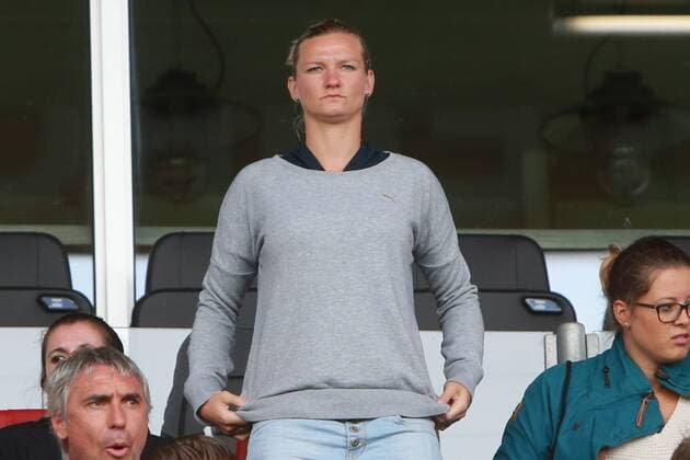 30.07.2017, xkvx, Fussball Frauen EM, Deutschland - Daenemark, emspor, v.l. Alexandra Popp Rotterdam