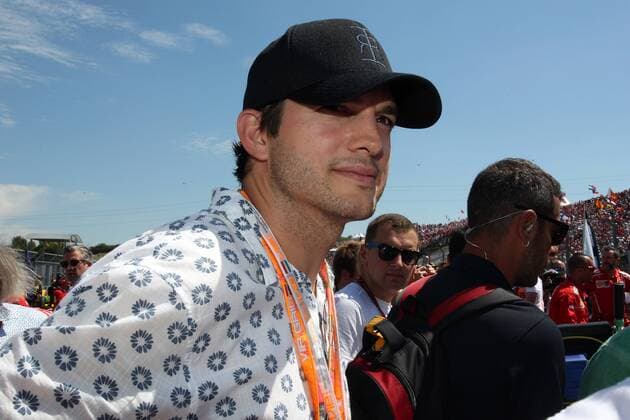 Hungarian Grand Prix, Hungaroring 27 - 30 July 2017 30.07.2017 - Race, Ashton Kutcher (USA) Actor 