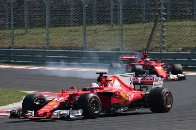 FORMULA 1 - Hungarian GP BUDAPEST,HUNGARY,30.JUL.17 - MOTORSPORTS, FORMULA 1 - Grand Prix of Hungary, Hungaroring. Image shows Sebastian Vettel (GER Ferrari). GEPAxpictures xFritzxMueller