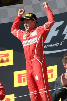 Sebastian Vettel, Scuderia Ferrari, formula 1 GP, Ungarn in Budapest, 30.07.2017 Photo:mspb Stefan Schneider Sebastian Vettel, formula 1 GP, Ungarn