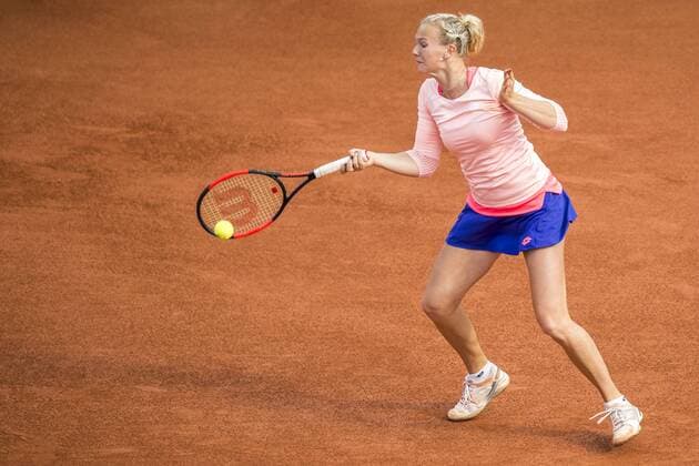 170730 Katerina Siniakova, Tjeckien, i singelfinalenunder dag 8 av Swedish open den 30 juli 2017 i Bastad.  Copyright: MATHILDAxAHLBERG BB170730MA065