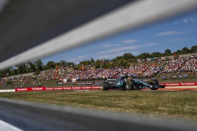 Motorsports: FIA Formula One World Championship WM Weltmeisterschaft 2017, Grand Prix of Hungary, 44 Lewis Hamilton (GBR, Mercedes AMG Petronas F1 Team), Budapest Hungary xHOCHxZWEIx