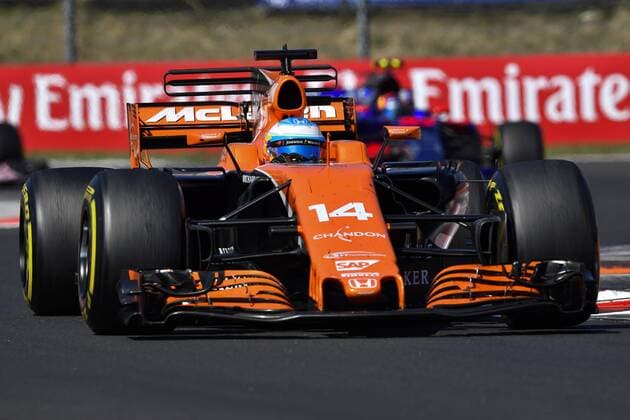 Motorsports: FIA Formula One World Championship WM Weltmeisterschaft 2017, Grand Prix of Hungary, 14 Fernando Alonso (ESP, McLaren Honda), Budapest Hungary xHOCHxZWEIx