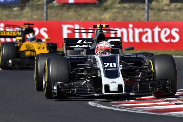 Motorsports: FIA Formula One World Championship WM Weltmeisterschaft 2017, Grand Prix of Hungary, 20 Kevin Magnussen (DNK, Haas F1 Team), Budapest Hungary xHOCHxZWEIx