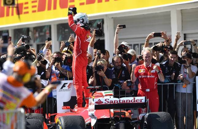 Motorsports: FIA Formula One World Championship WM Weltmeisterschaft 2017, Grand Prix of Hungary, 5 Sebastian Vettel (GER, Scuderia Ferrari), Budapest Hungary xHOCHxZWEIx