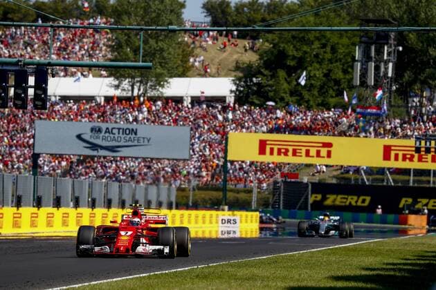 Motorsports: FIA Formula One World Championship WM Weltmeisterschaft 2017, Grand Prix of Hungary, 7 Kimi Raikkonen (FIN, Scuderia Ferrari), Budapest Hungary xHOCHxZWEIx