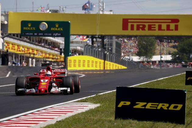 Motorsports: FIA Formula One World Championship WM Weltmeisterschaft 2017, Grand Prix of Hungary, 5 Sebastian Vettel (GER, Scuderia Ferrari), Budapest Hungary xHOCHxZWEIx