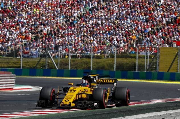 Motorsports: FIA Formula One World Championship WM Weltmeisterschaft 2017, Grand Prix of Hungary, 27 Nico Hulkenberg (GER, Renault F1 Team), Budapest Hungary xHOCHxZWEIx