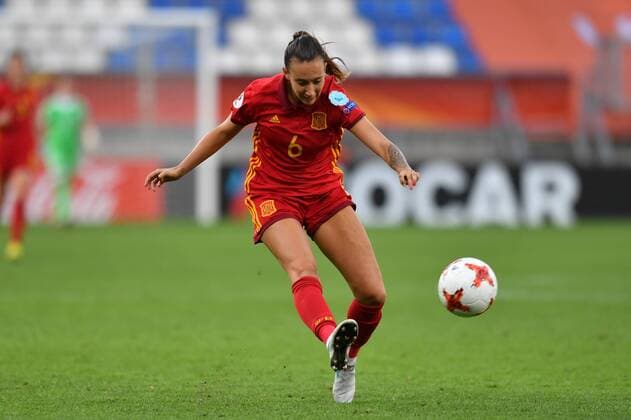 Torschuss Virginia Torrecilla Reyes (Virginia, Spanien , Spain) (6), Fussball, UEFA Women s EURO 2017, Viertelfinale, Österreich - Spanien, xmkx