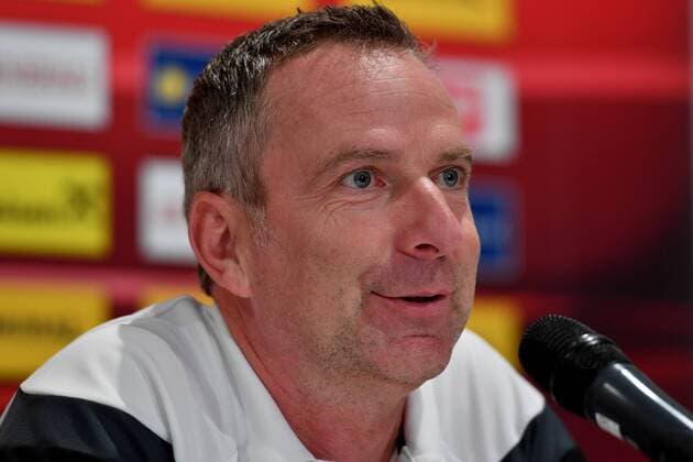 SOCCER - UEFA EURO EM Europameisterschaft Fussball 2017 WAGENINGEN,NETHERLANDS,31.JUL.17 - WOMEN SOCCER - UEFA Women s European Championship EM Europameisterschaft 2017, quarterfinal, Austria vs Spain, press conference PK Pressekonferenz Image shows head coach Dominik Thalhammer (AUT). GEPAxpictures xFlorianxErtl