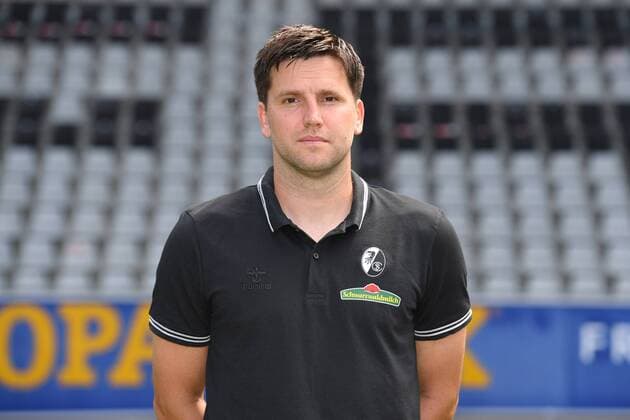 Florian Bruns (Co-Trainer SC Freiburg), am 01.08.2017. Freiburg Copyright: xLaegler Eibner-Pressefotox EP_SLR