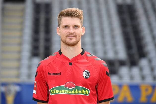 Lukas Kuebler (SC Freiburg), am 01.08.2017. Freiburg Copyright: xLaegler Eibner-Pressefotox EP_SLR