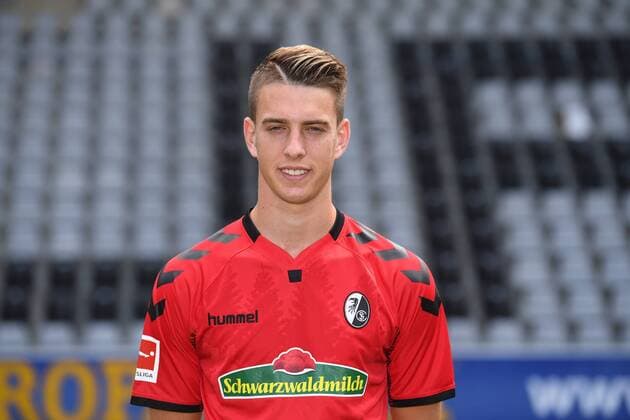 Janik Haberer (SC Freiburg), am 01.08.2017. Freiburg Copyright: xLaegler Eibner-Pressefotox EP_SLR