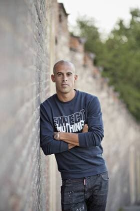 Israeli soccer player Tal Ben Chaim poses in front of Prague s Castle, Czech Republic, on Monday, July 3rd, 2017. Tal Ben Chaim, Maccabi Tel Aviv striker, joins Sparta Prague for four seasons. Ben Chaim arrives on a deal reported to be worth 2.9 million euros, making him the most expensive transfer in the history of the Czech league. (CTKxPhoto RenexFluger) CTKPhotoF201708020685001 